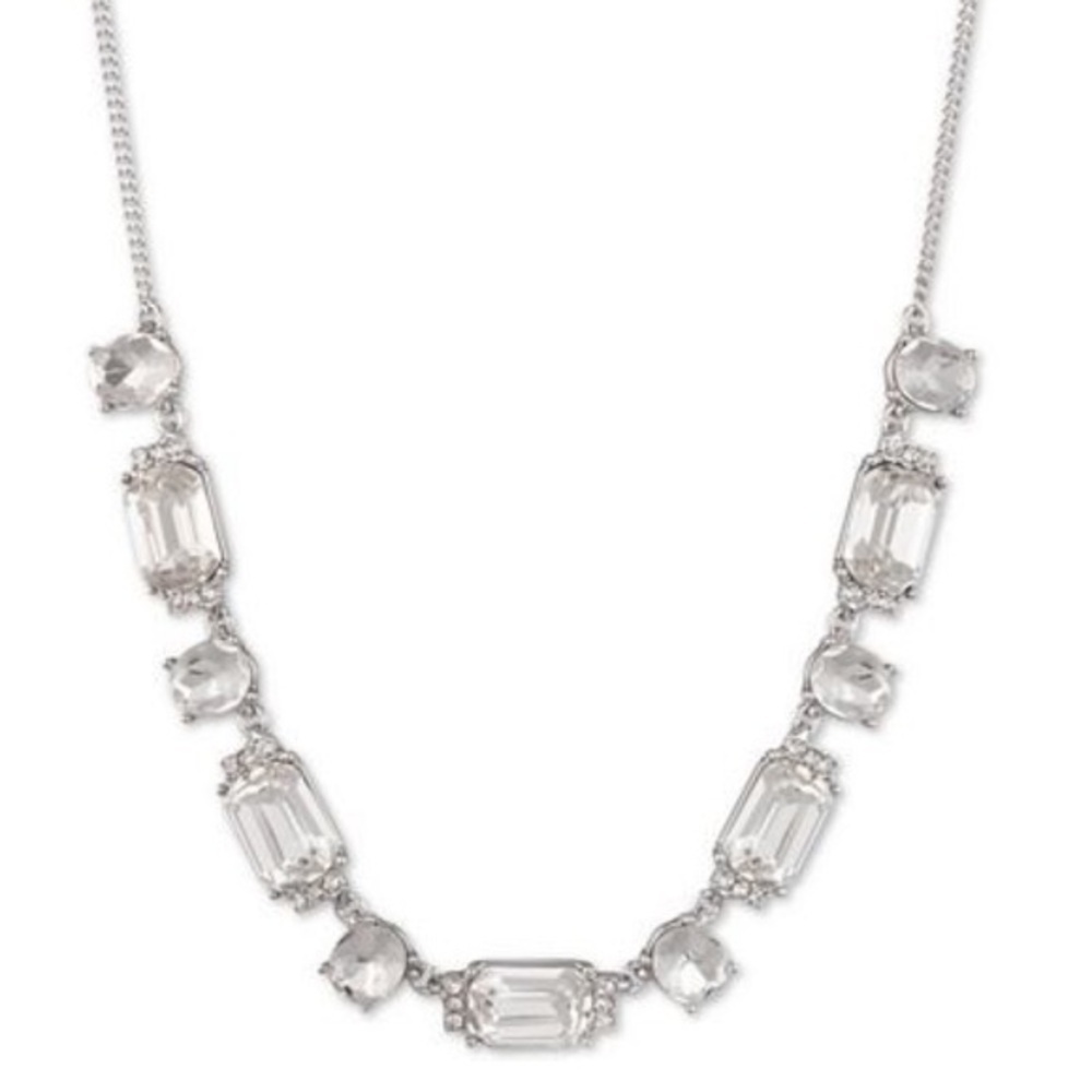 Givenchy Pavé & Stone Collar Necklace